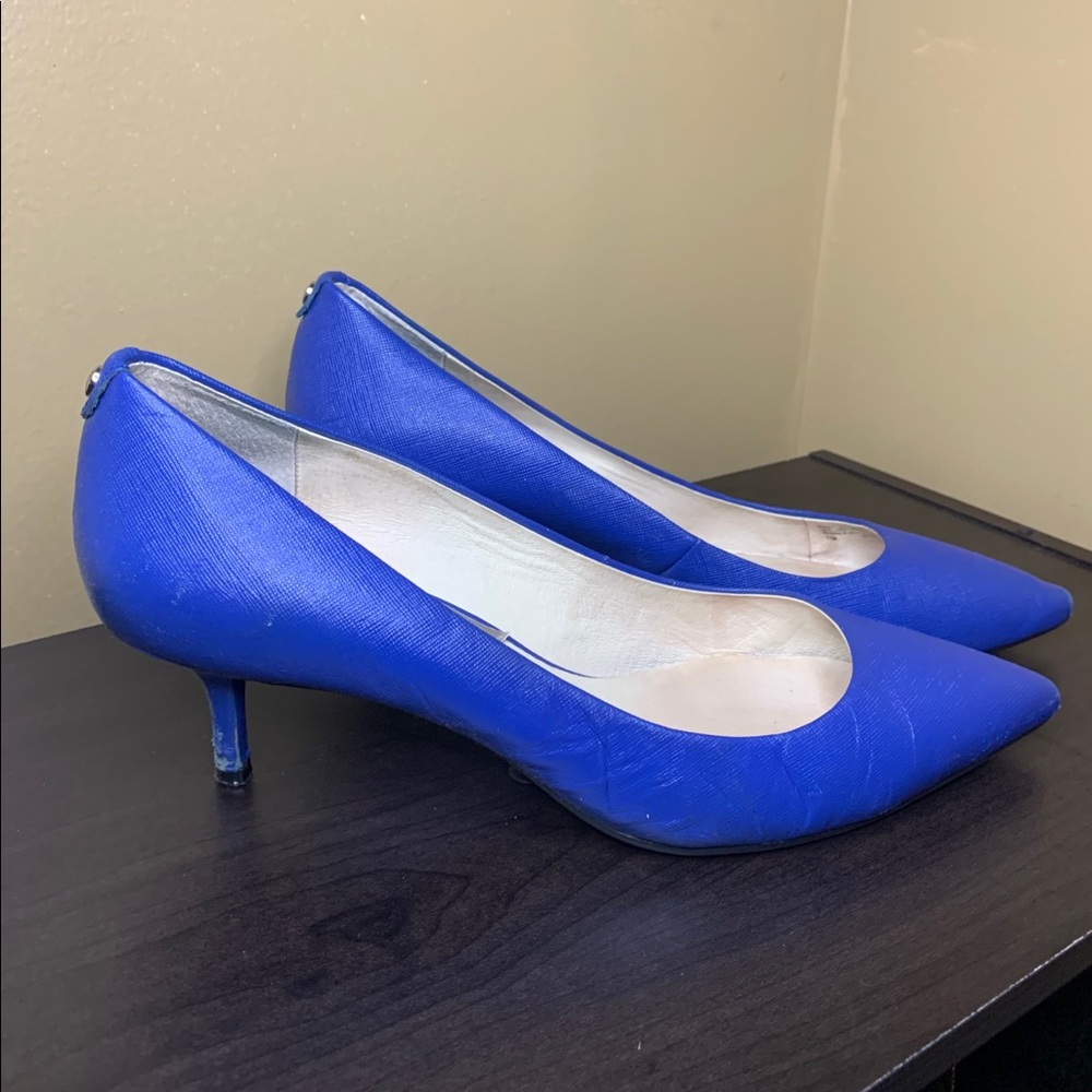 MICHAEL by Michael Kors Blue Short Heels